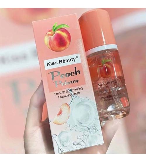 Kiss beauty peach makeup primer
